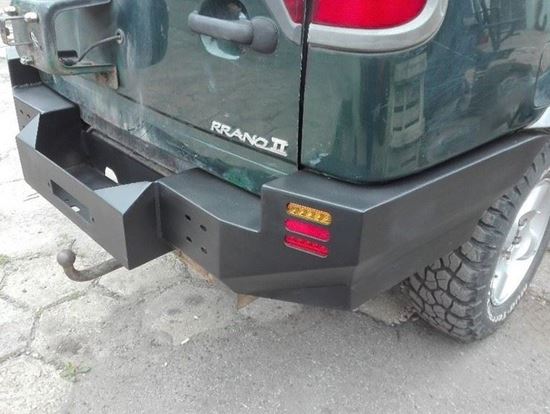 Kép NISSAN TERRANO II hátsó csörlő előkészítéssel