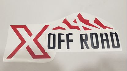 Kép Matrica xoffroad nagy