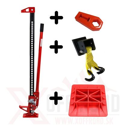 Kép 4 db-os, 60"-os emelő + tartozékok