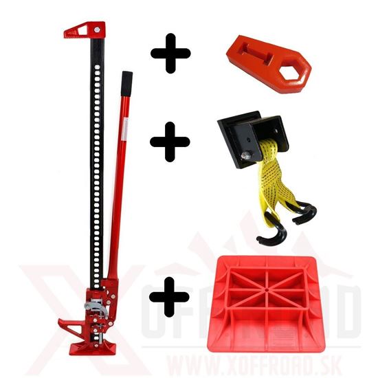 Kép 4 db-os, 60"-os emelő + tartozékok