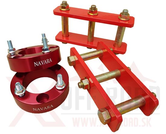 Kép Nissan Navara D23 rugók, 5 cm-es emeléssel