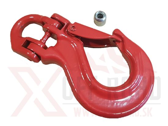 Kép Kicsi, piros acél horog