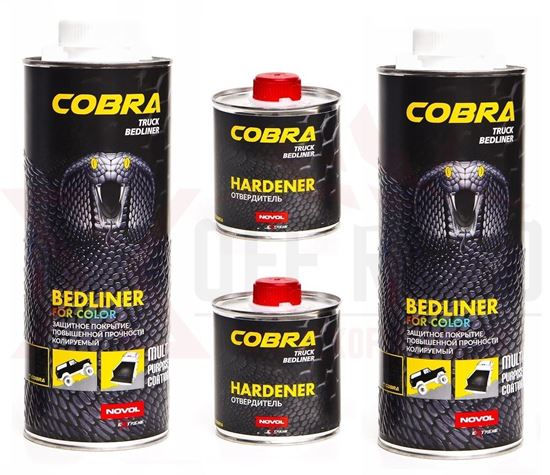 Kép COBRA (raptor) kétkomponensű festék + edző