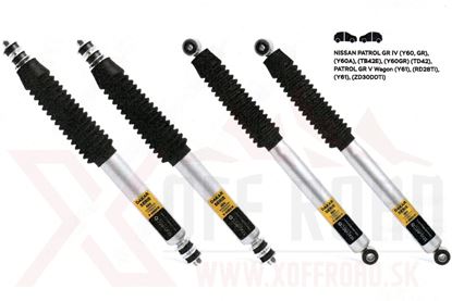 Kép Nissan Patrol Y60 / Y61 lengéscsillapítók +4" emelés
