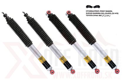 Kép Suzuki Samurai emelés +3"-os rugós lengéscsillapítók