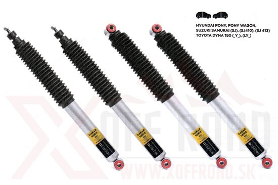 Kép Suzuki Samurai emelés +3"-os rugós lengéscsillapítók