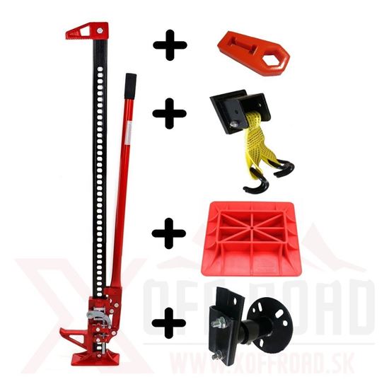 Kép 5 db-os csomag 60"-os emelő + tartozékok