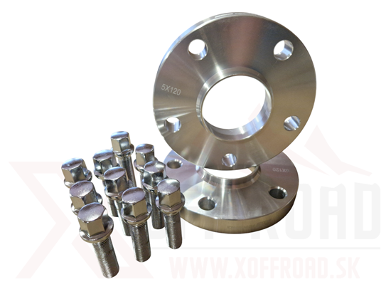 Kép 5x120-as 20 mm-es közbenső tágulási alátétek