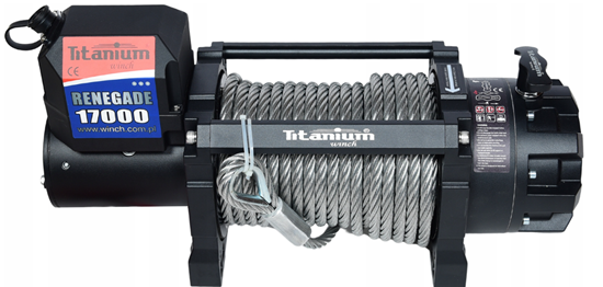 Kép Titanium Renegade 17000 acél 12/24V