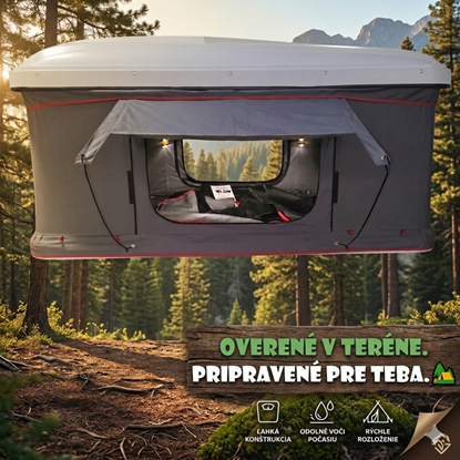 Kép Autóra szerelhető tetősátor