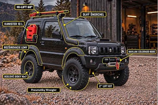 Kép SUZUKI JIMNY ALAPCSOMAG (1998–2017)