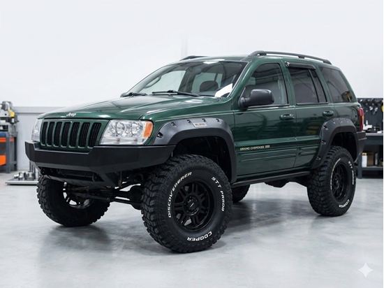 Kép JEEP GRAND CHEROKEE WJ kerékjárati ív toldatok